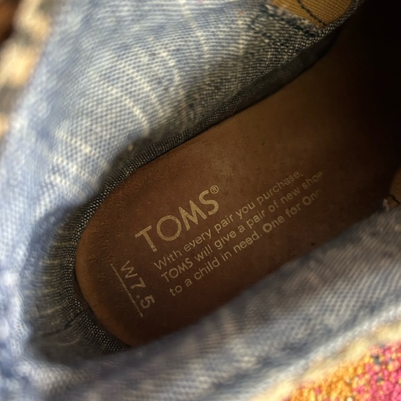 Toms | Women’s tan/black Kala Desert Cheetah Leopard Print Wedge laceup shoe 7.5 - Picture 12 of 16